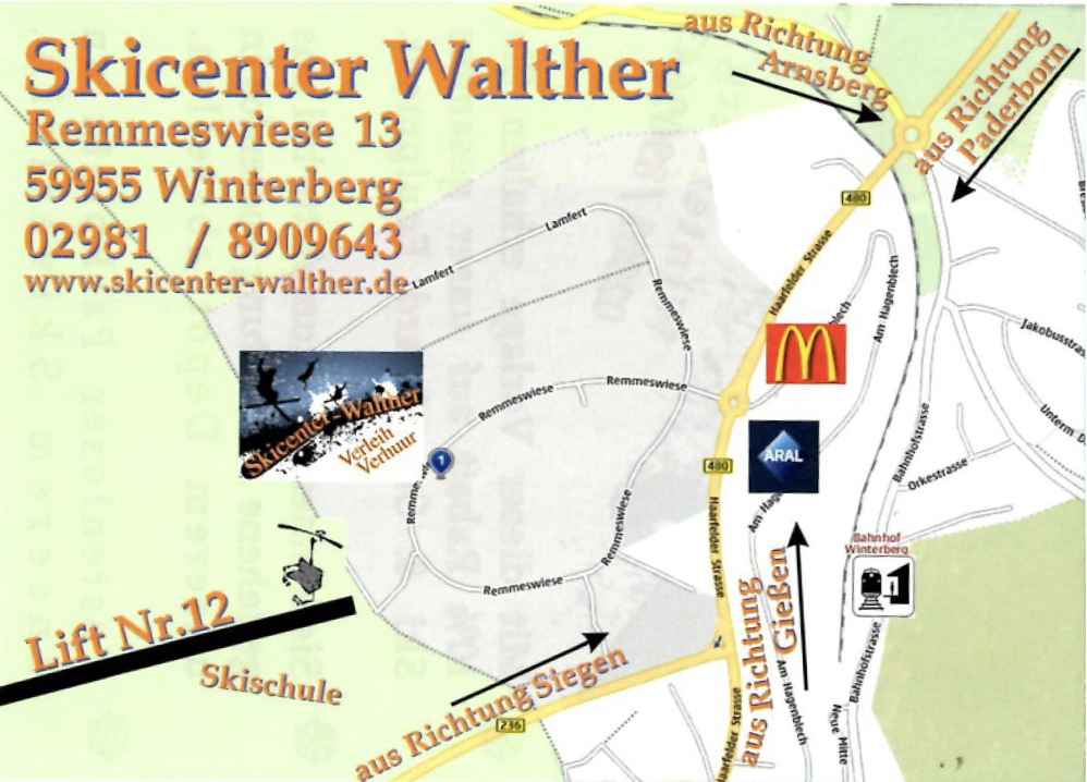 Anfahrt Walther