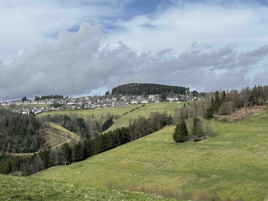 Blick auf Neuastenberg