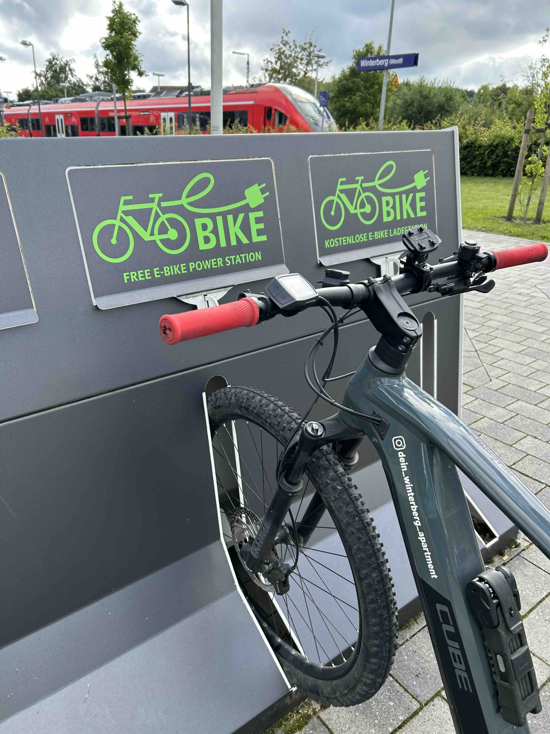 E-Bike Ladestation Bahnhof Winterberg