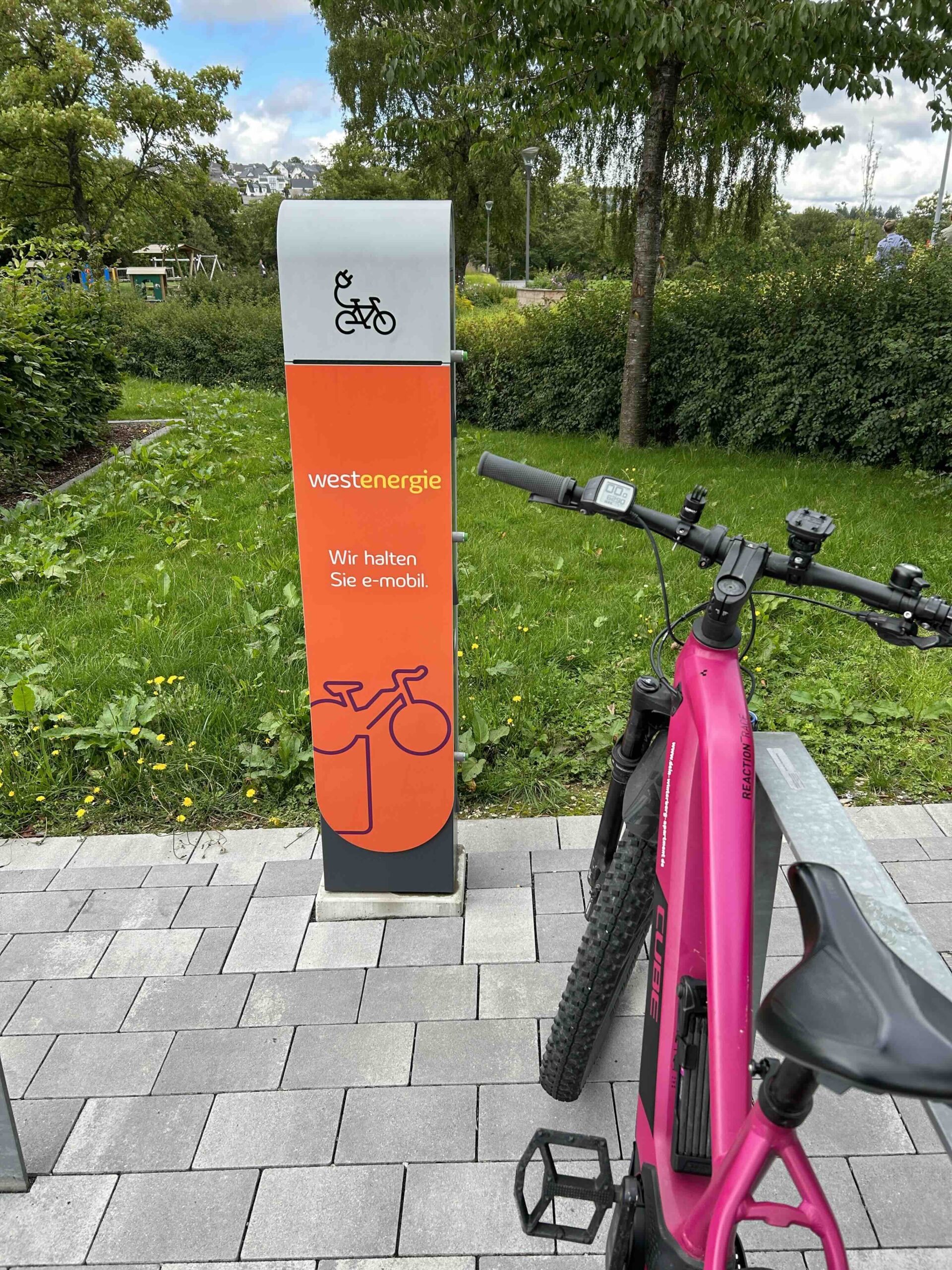 E-Bike Ladestation Kurpark Winterberg