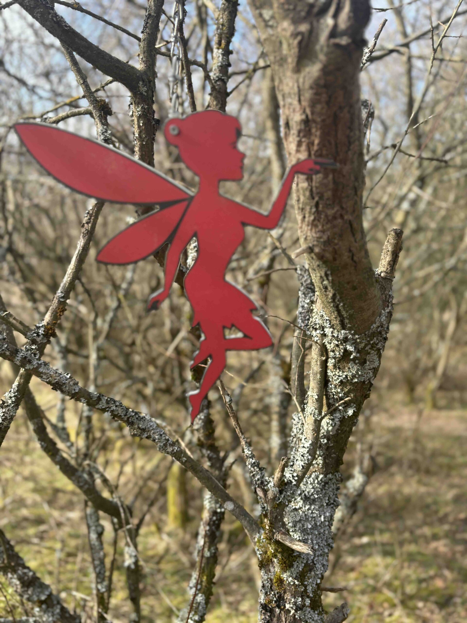 Elfensteig Winterberg Elfe im Baum